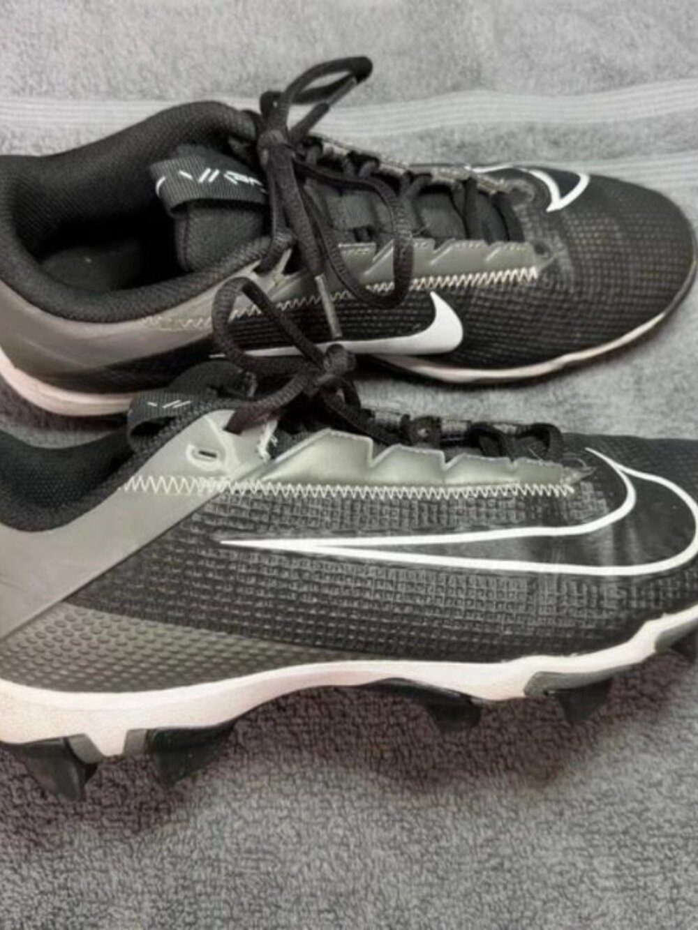 Nike Vapor Edge DH5088-010 Football Cleats Black Men's US 8 Medium (D,M)